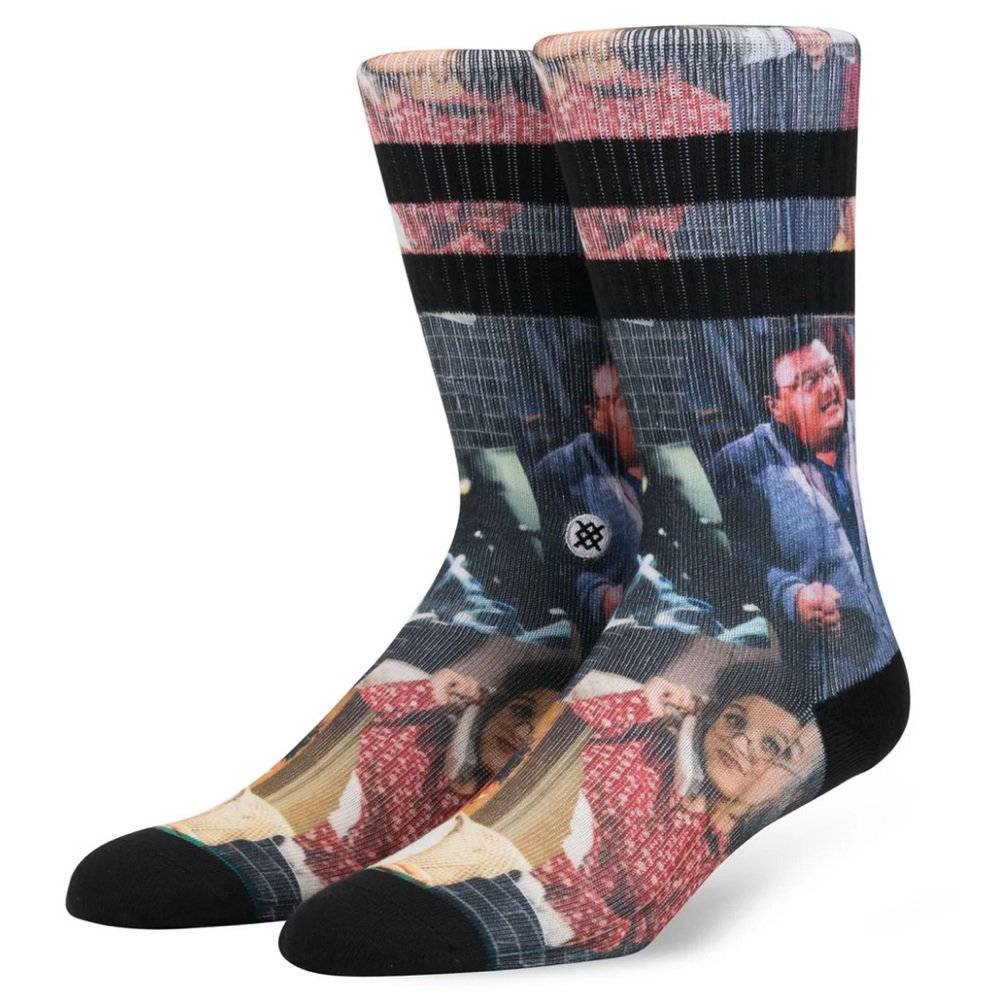 Stance x Seinfeld NEW HAMPSHIRE AVE Graphic Socks LARGE L Mens NEW